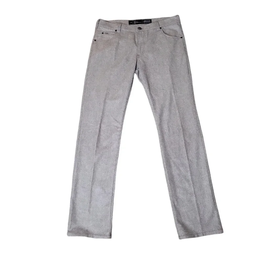 Armani Jeans AJ Jeans Trouser SLIM FIT Man Greys MCJ15S